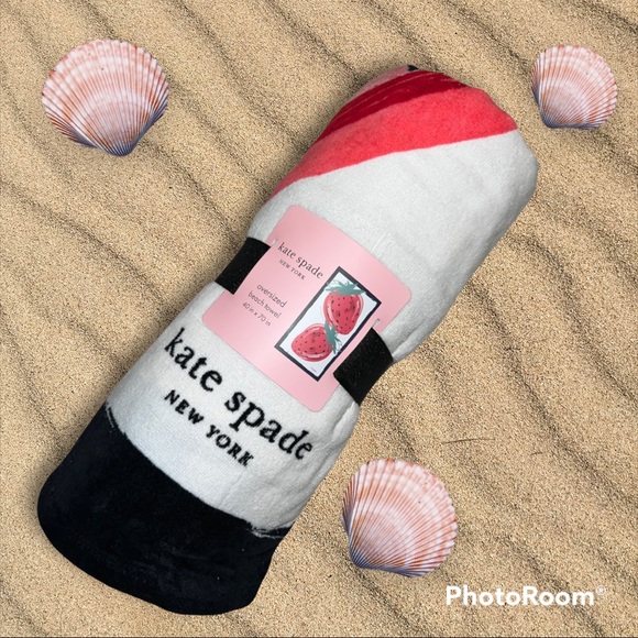 kate spade Bath Kate Spade Oversized 4x70 Beach Towel With